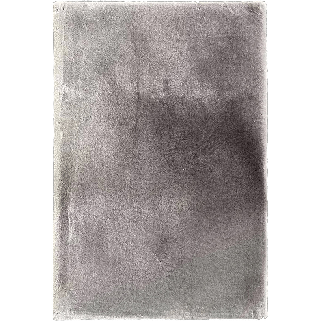 Fluffy Vloerkleed  Dark Grey 80x150CM - Luxury Living 