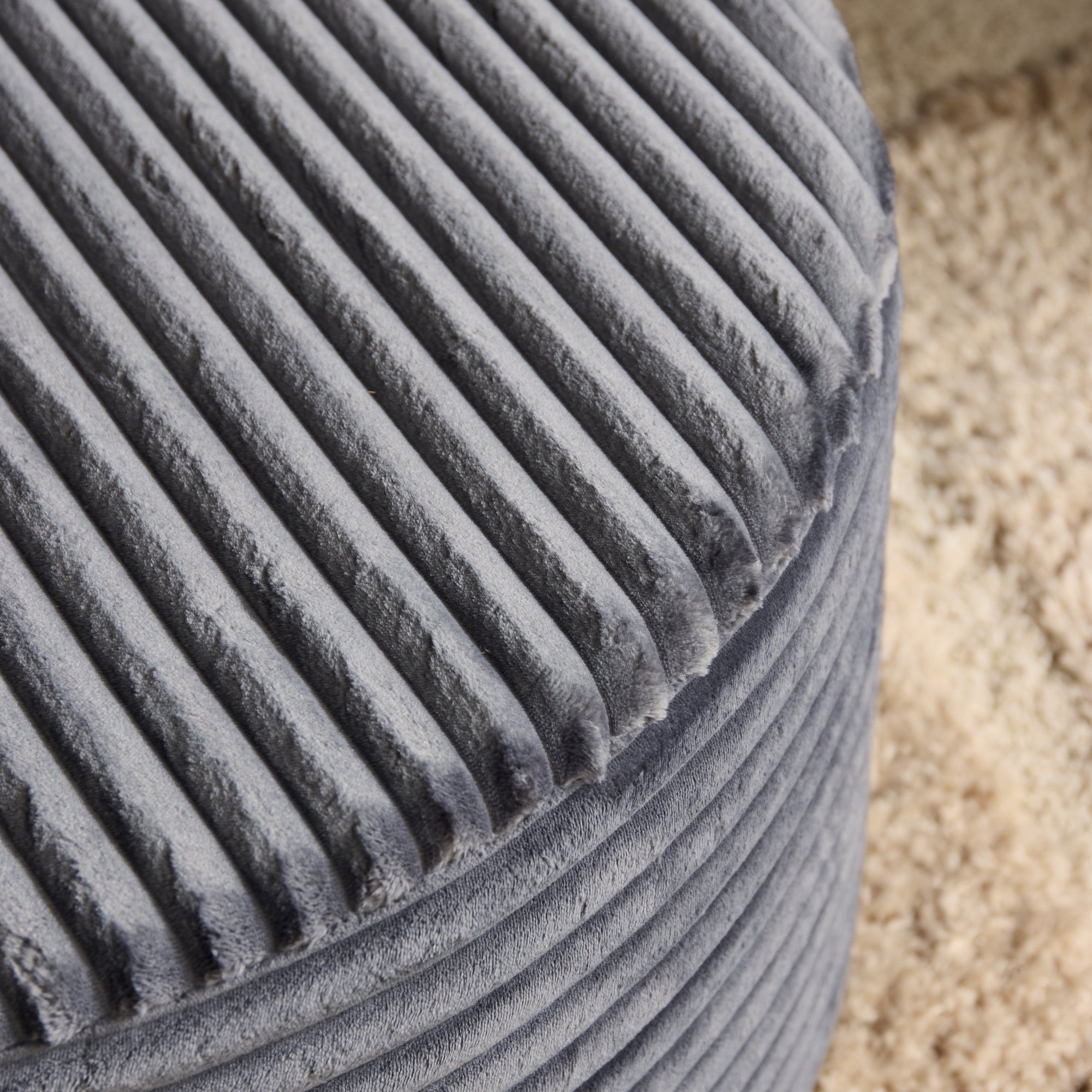 My Sofa Hocker | Rond | 60 cm | Tilia 85 | Antraciet