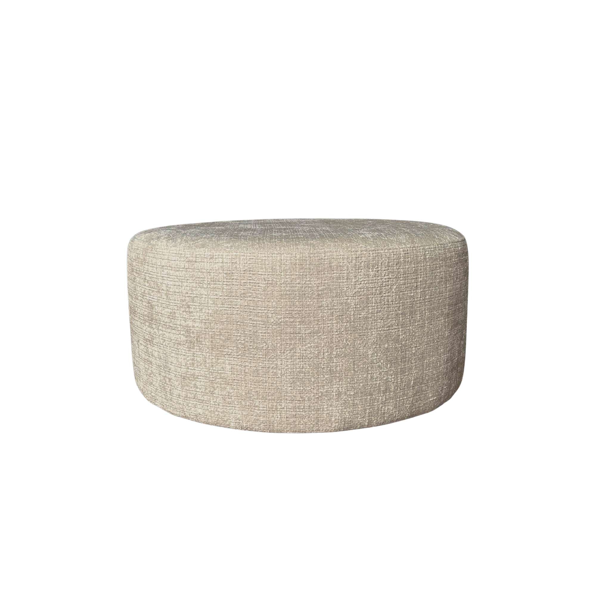 My Sofa Hocker | Rond | 80 cm | Cremona 14 | Taupe