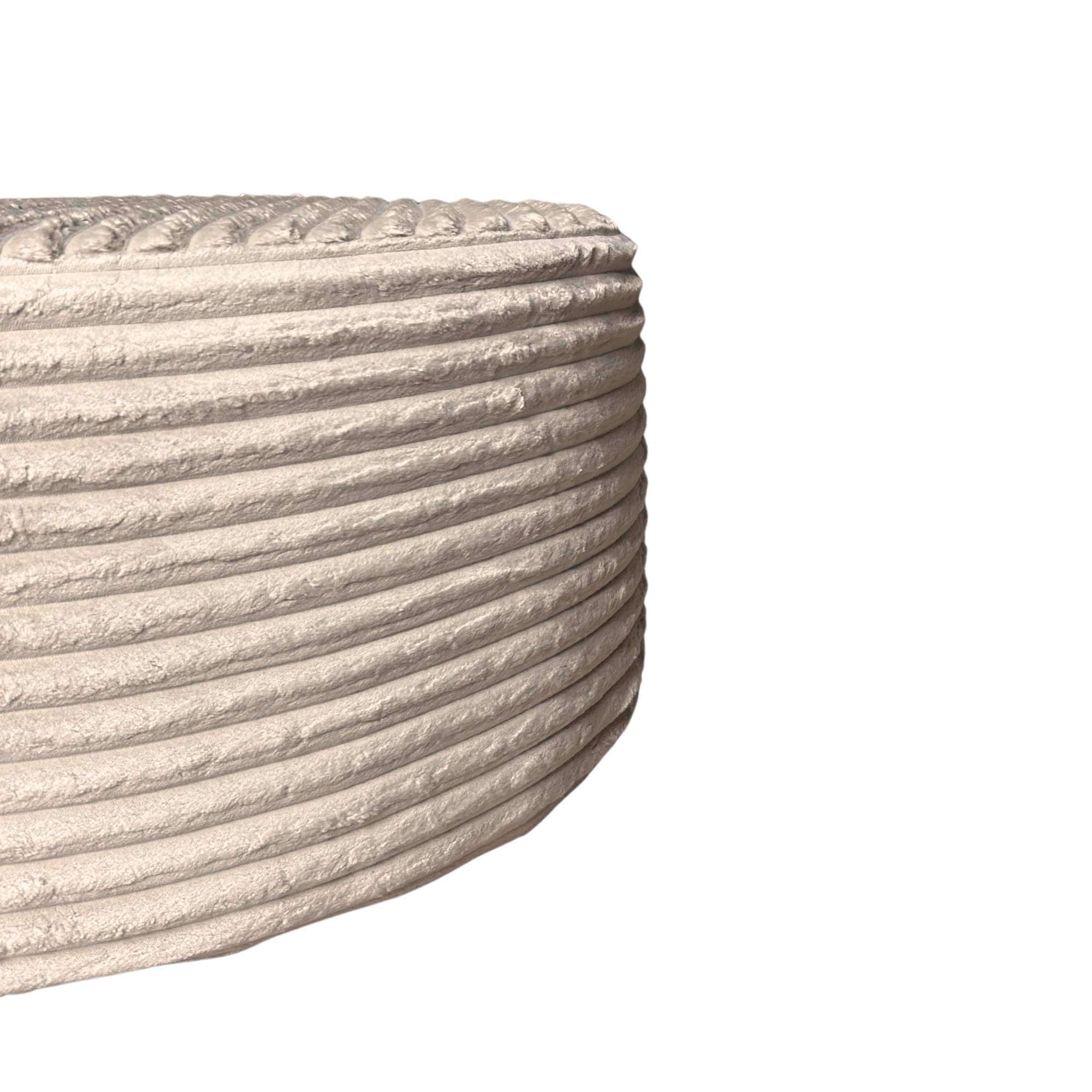 My Sofa Hocker | Rond | 80 cm | Tilia 03 | Beige