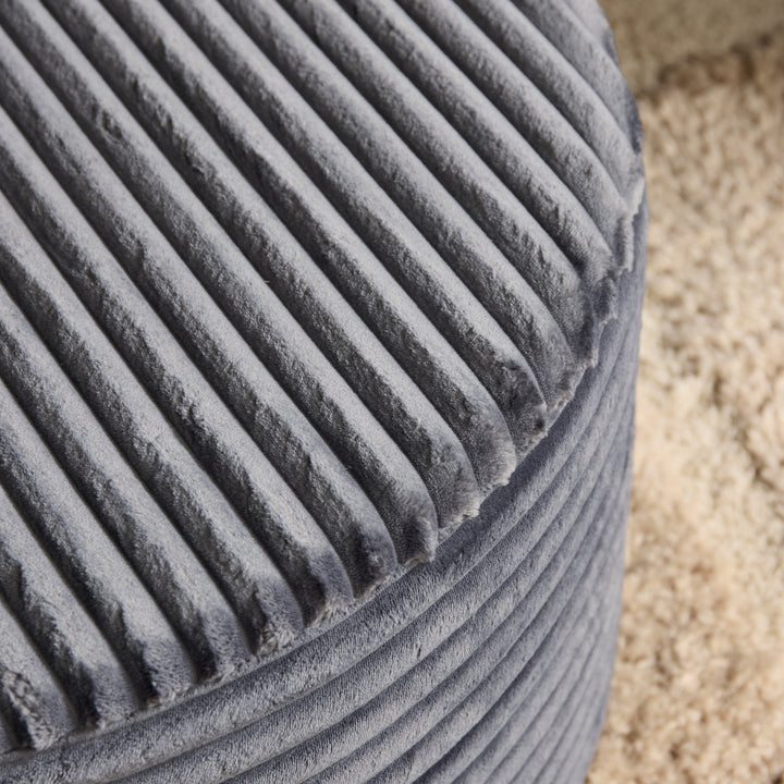 My Sofa Hocker | Rond | 80 cm | Tilia 85 | Antraciet