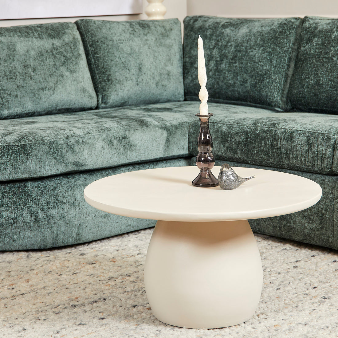 Sofa Alma | Divan Links + 2,5 zits | Green