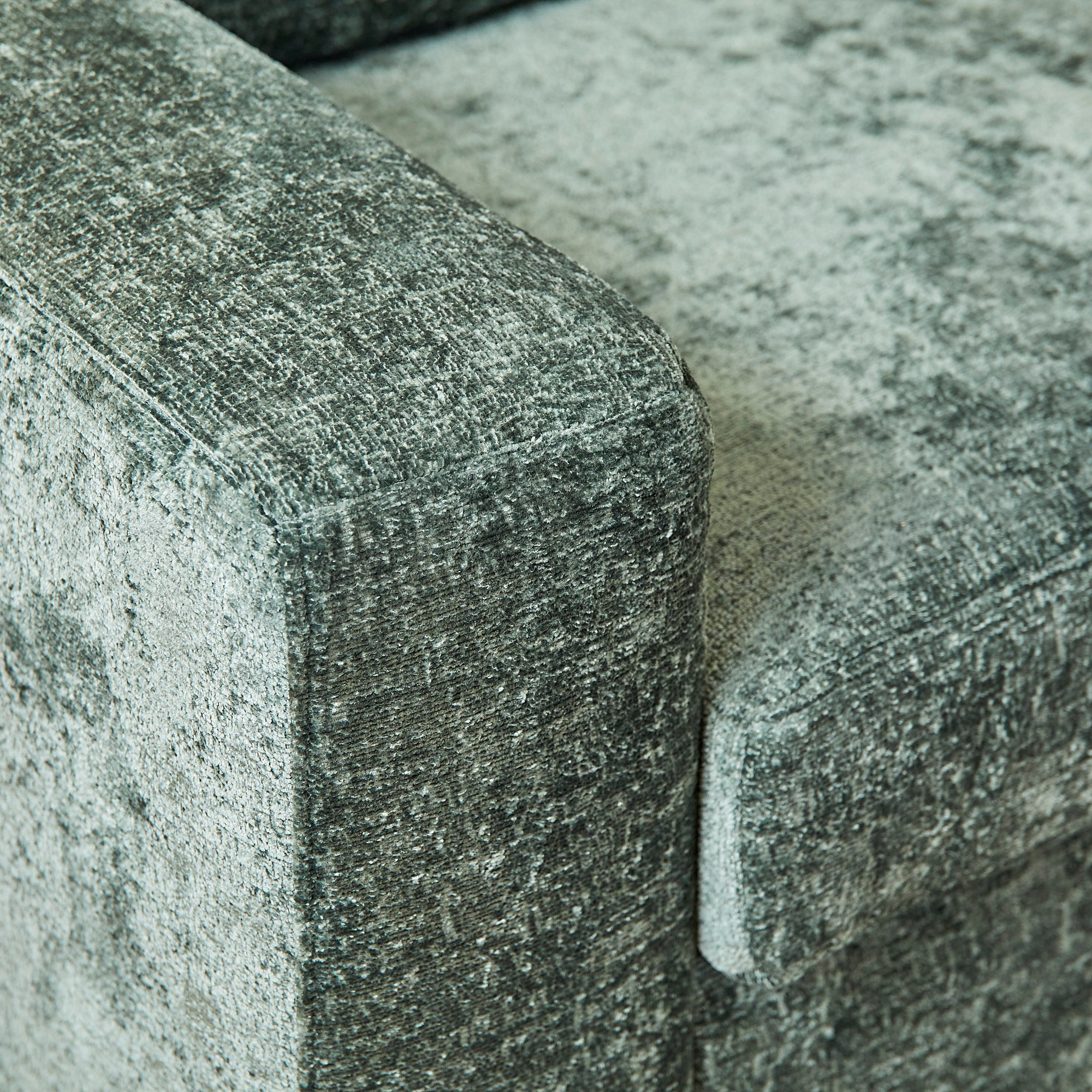 Sofa Alma | 2,5 zits + Divan Rechts | Green