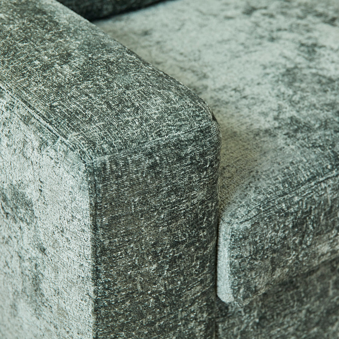 Sofa Alma | 2,5 zits + Divan Rechts | Green