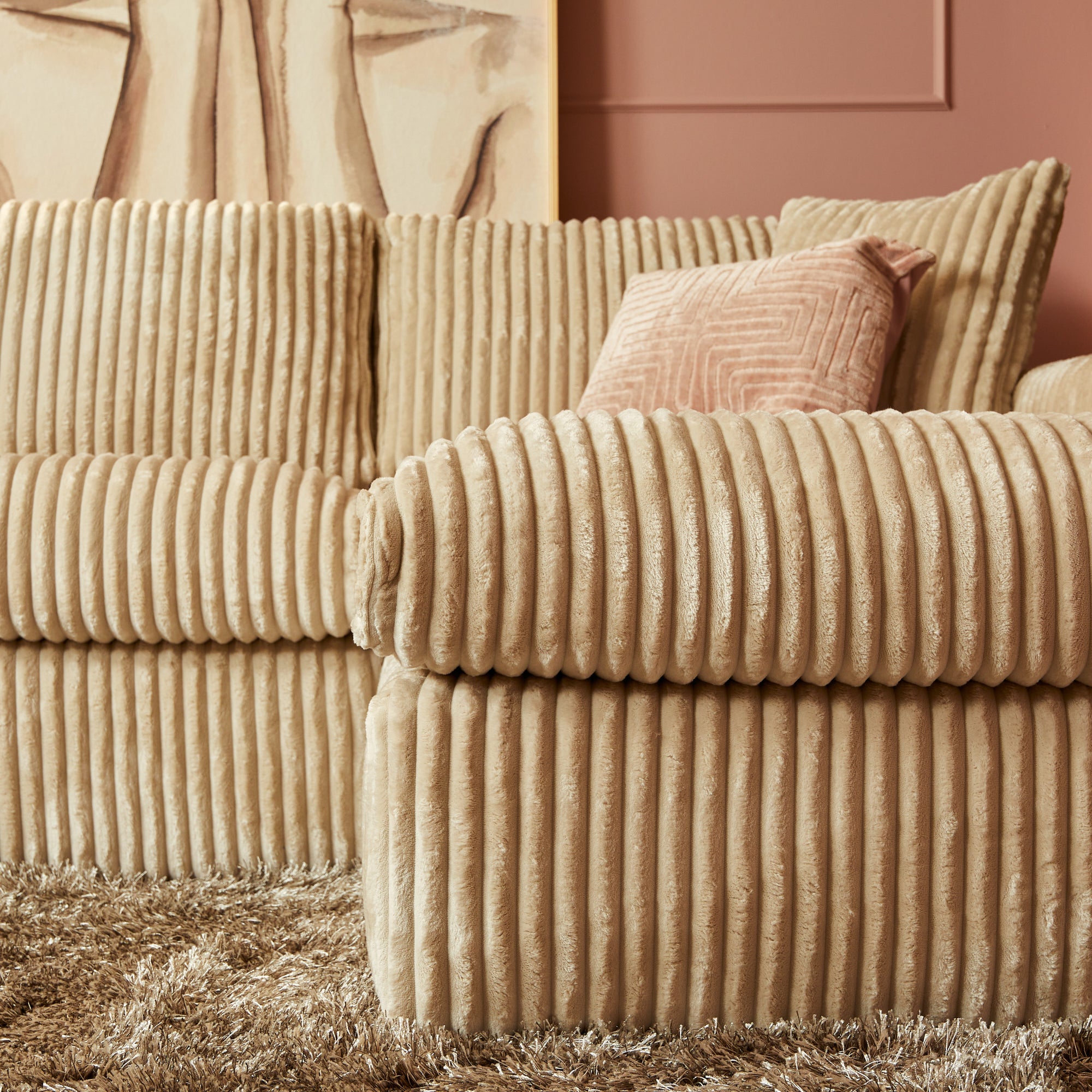 Sofa Teddy U-bank | direct leverbaar