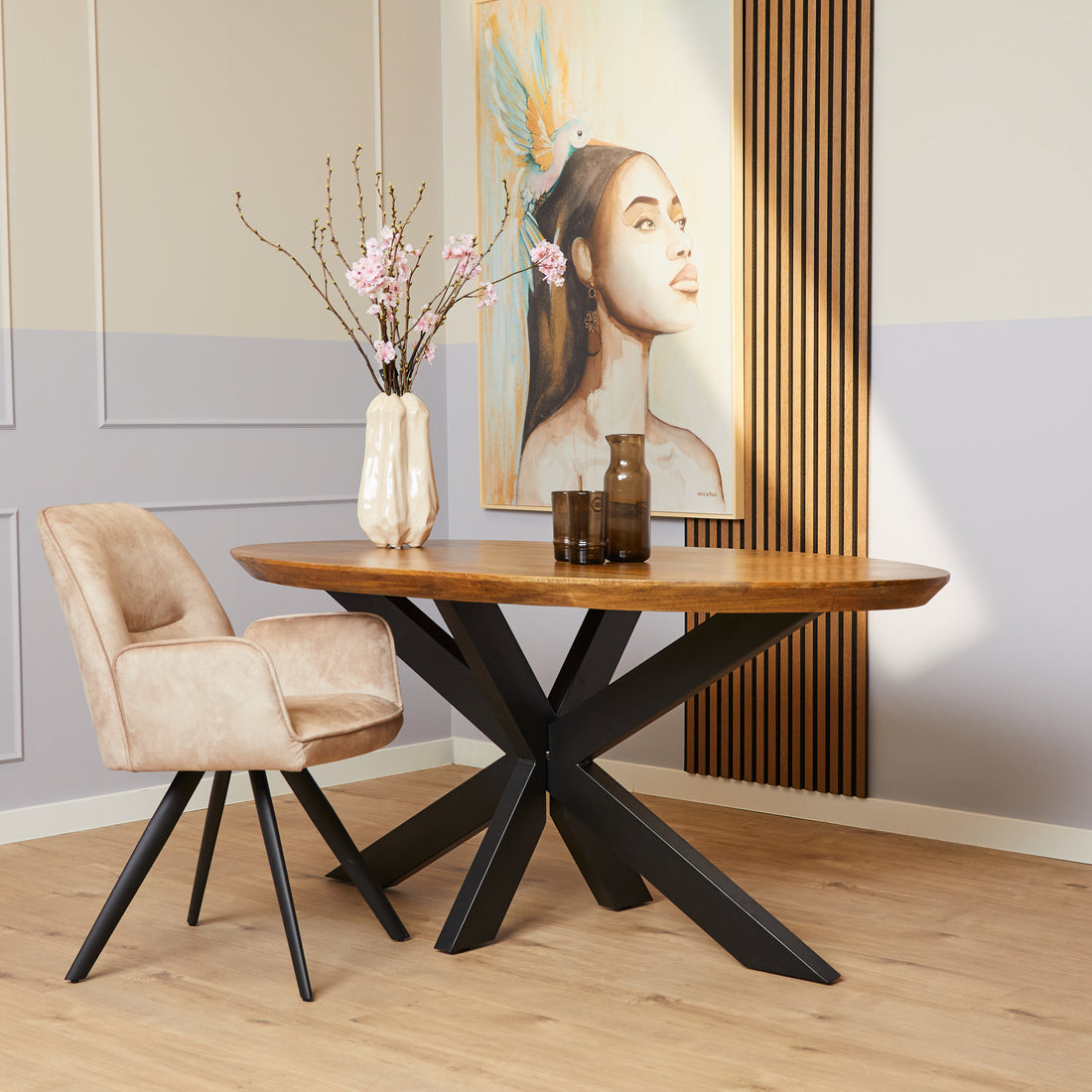 Eettafel Brandy · Ovaal