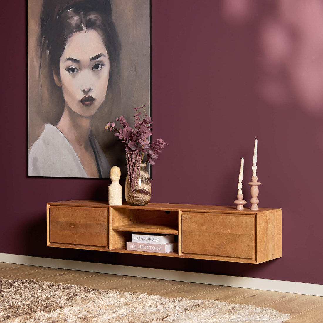 Zwevend tv meubel Ambiance