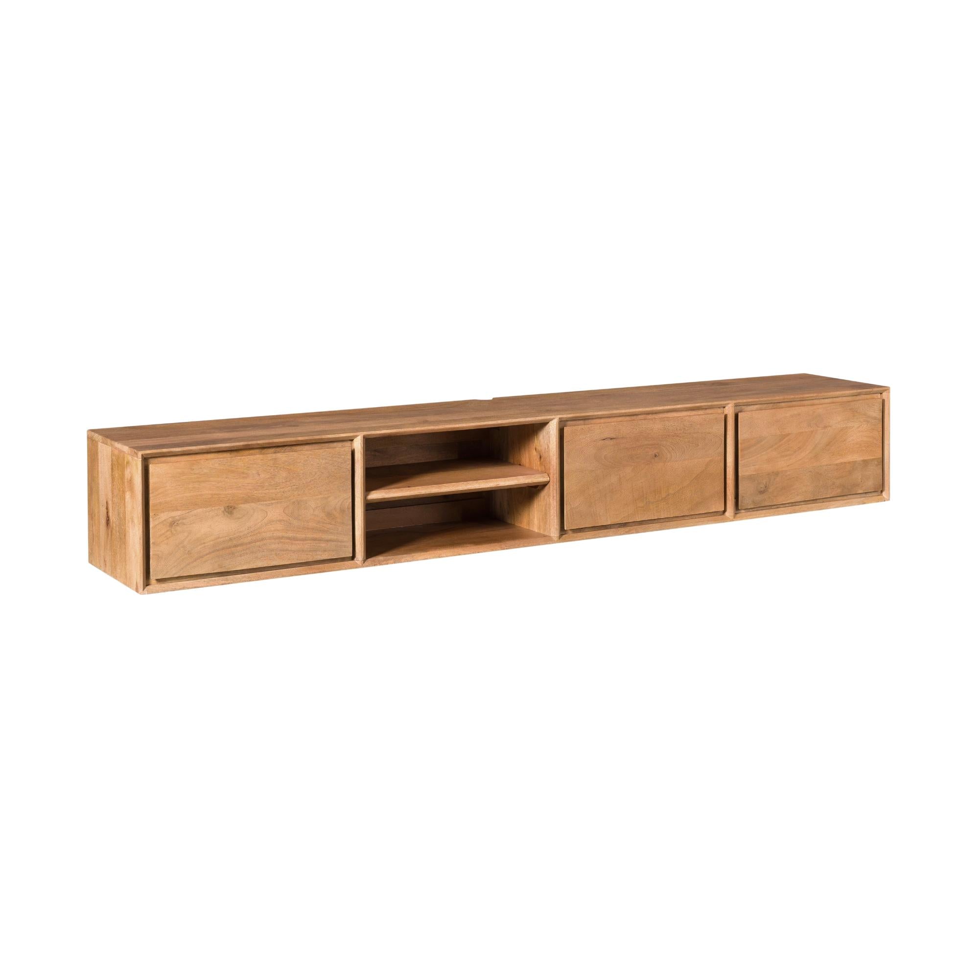 Zwevend tv meubel Ambiance Naturel | 200 cm