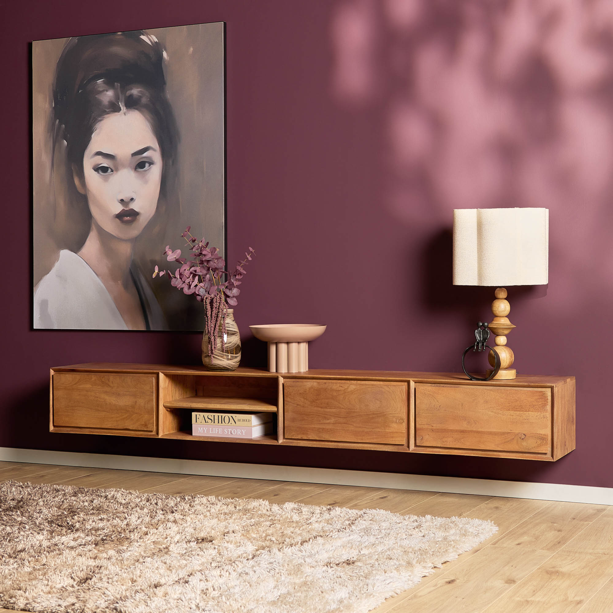 Zwevend tv meubel Ambiance