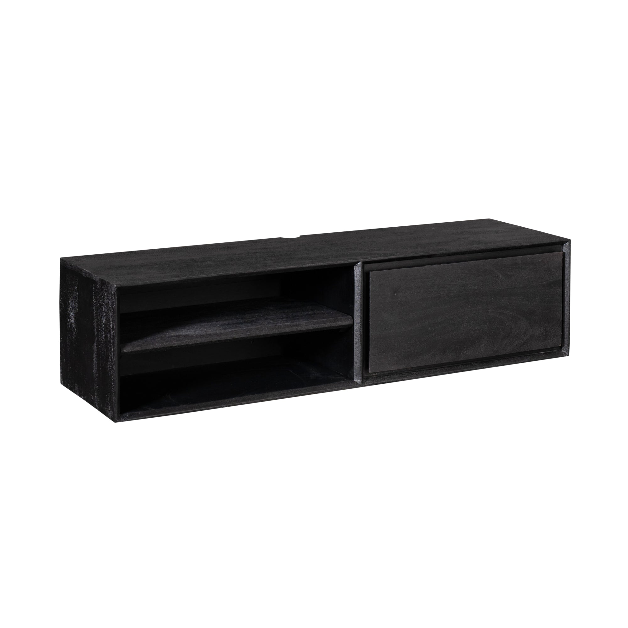Zwevend tv meubel Ambiance Black | 120 cm