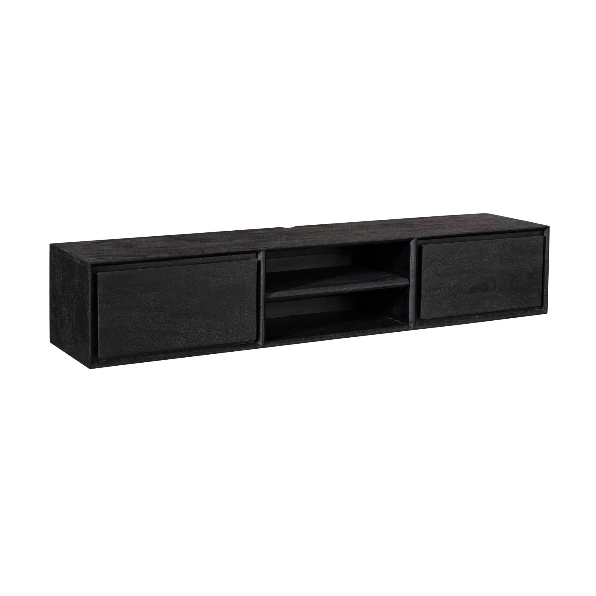 Zwevend tv meubel Ambiance Black | 160 cm