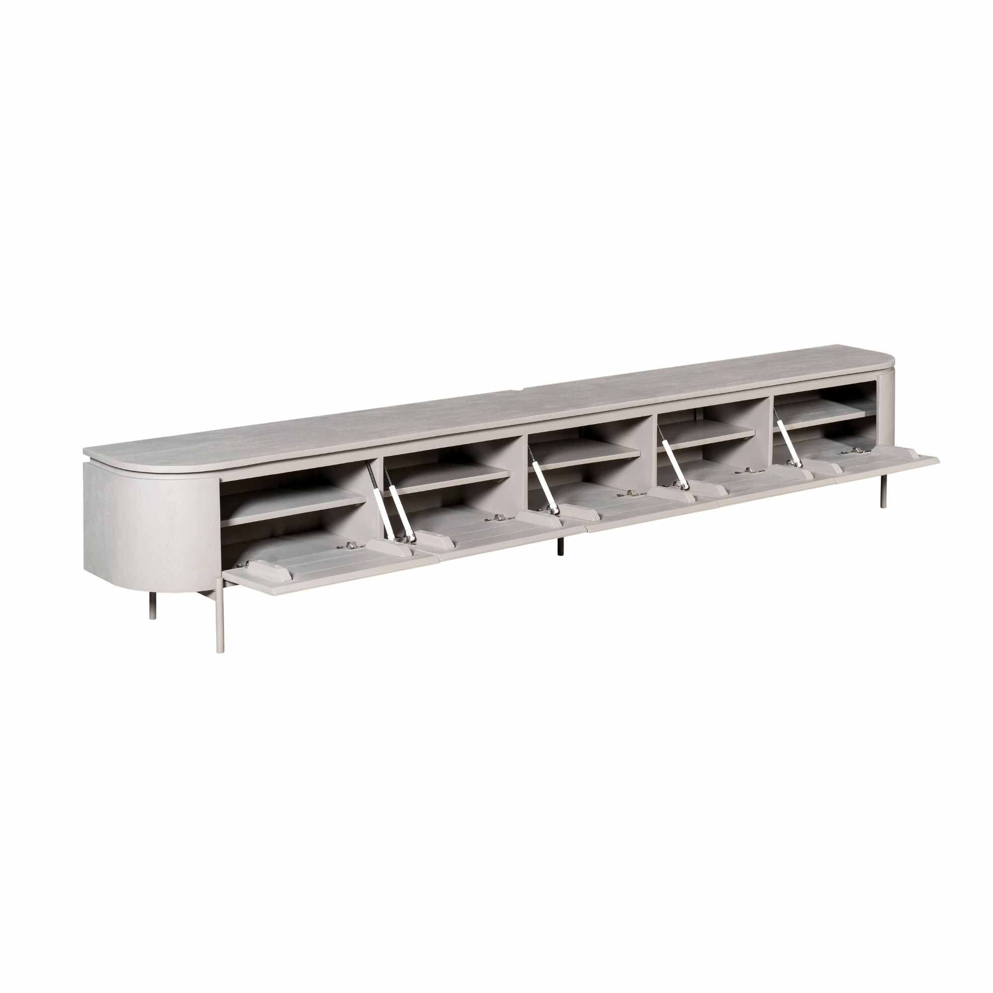 Tv meubel Excellent Taupe | 280 cm
