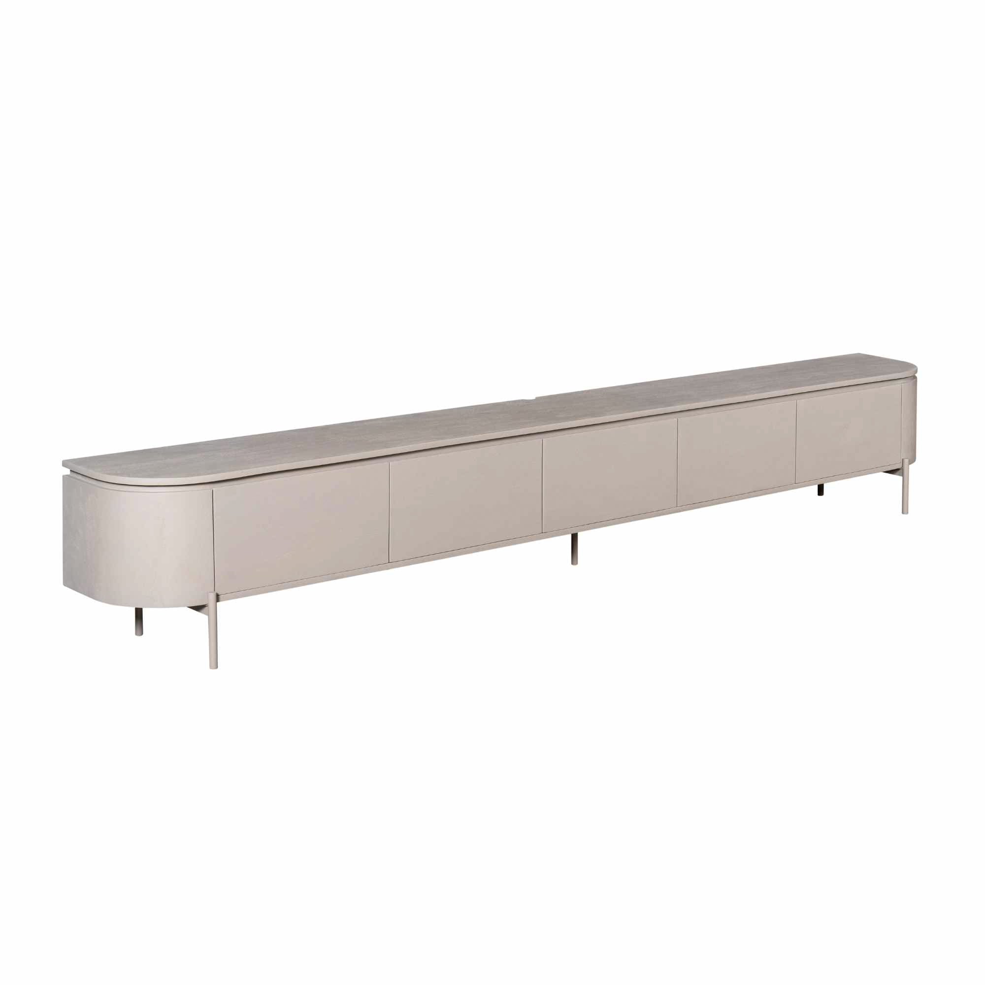 Tv meubel Excellent Taupe | 280 cm