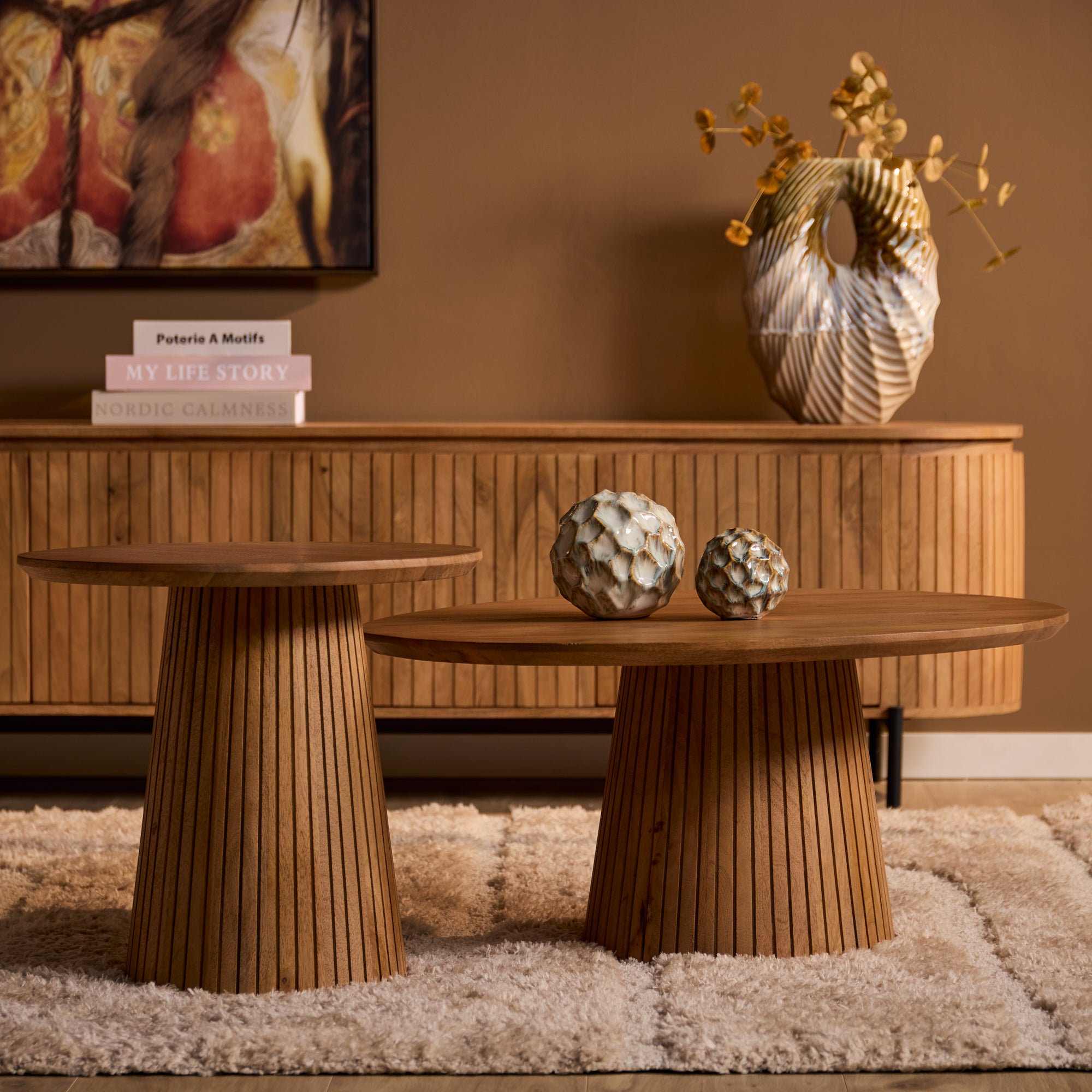 Salontafel | Solana | 50 cm | Naturel