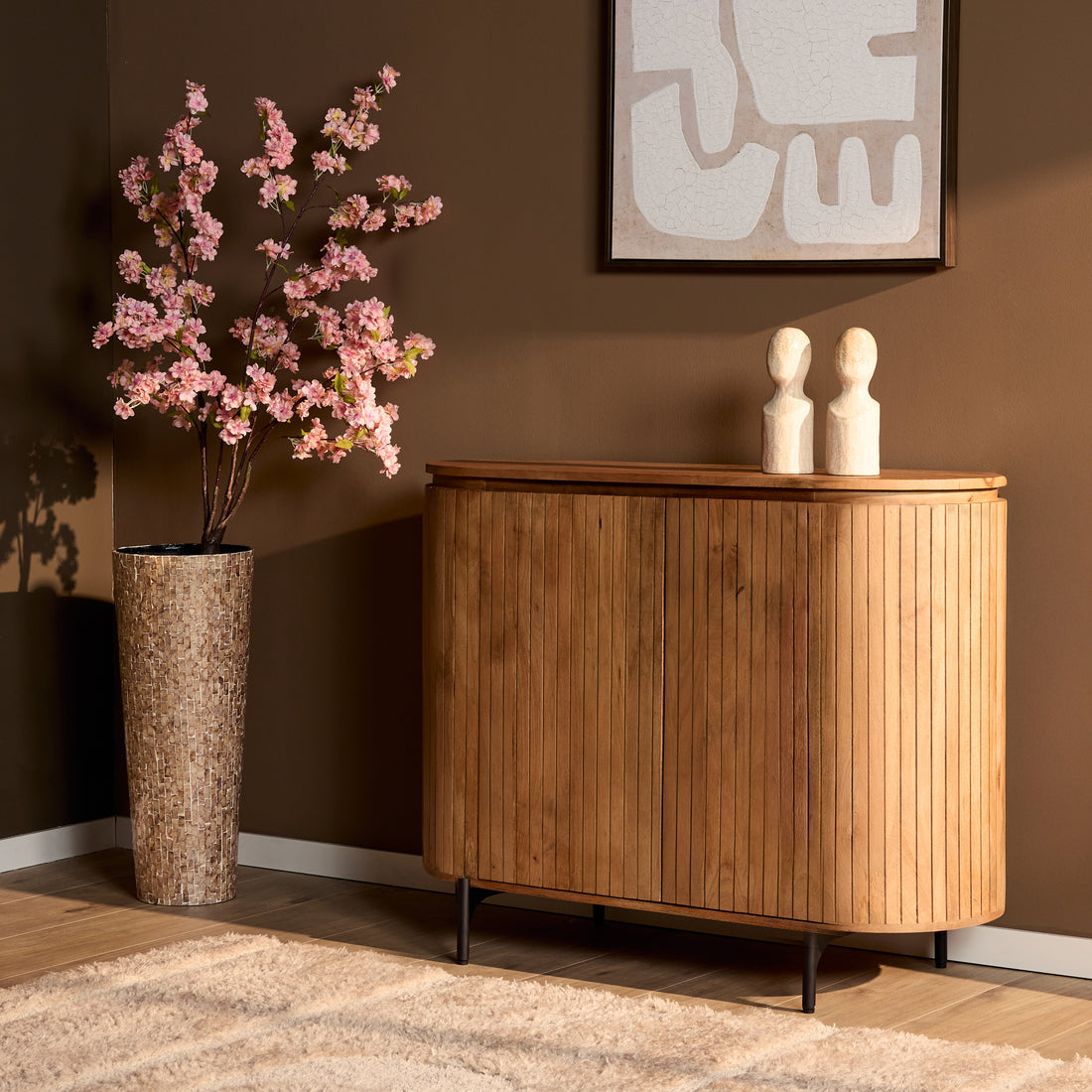 Kabinet kast Solana | 115 cm | Naturel