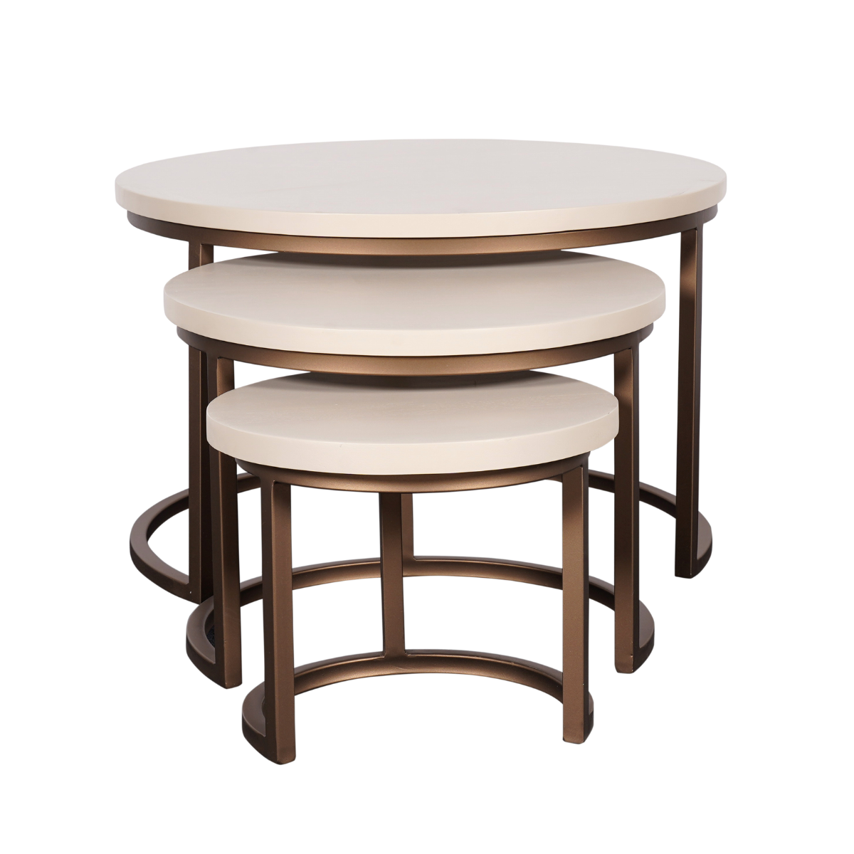 Couchtisch Madison Sand | 70 cm | 3er-Set