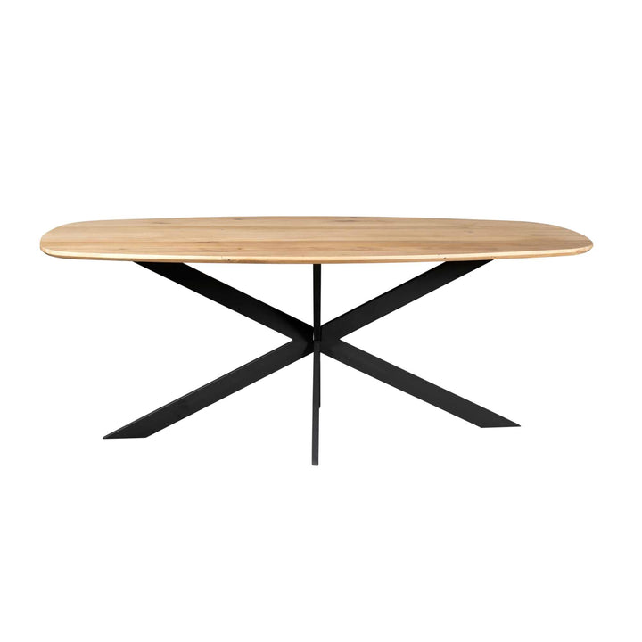 Eiken eettafel Ferris | Deens Ovaal 180 cm | Naturel