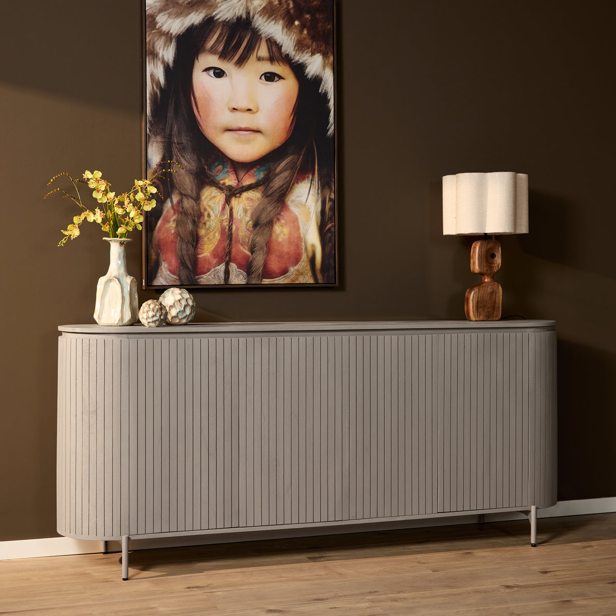 Dressoir Solana in een sfeervol interieur