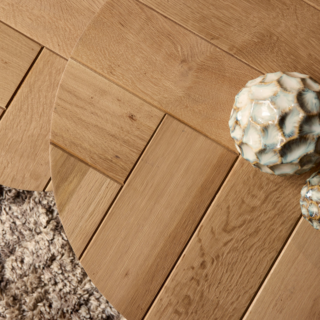 Couchtisch Otik Natureiche | 70 cm | 2er-Set