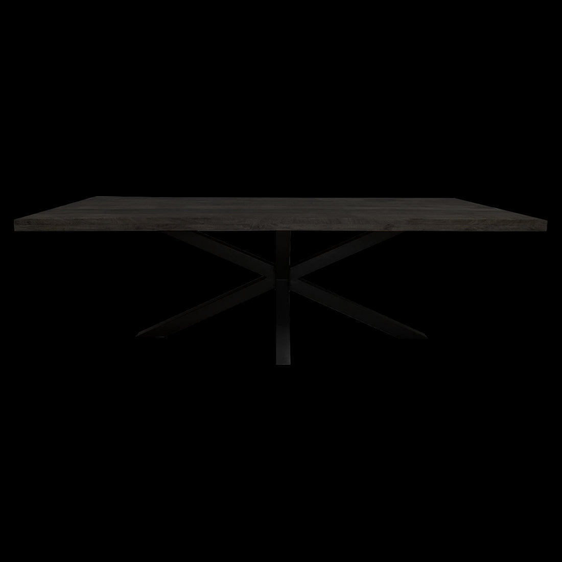 Eetkamertafel Denver Black | Rechthoek | 240 cm