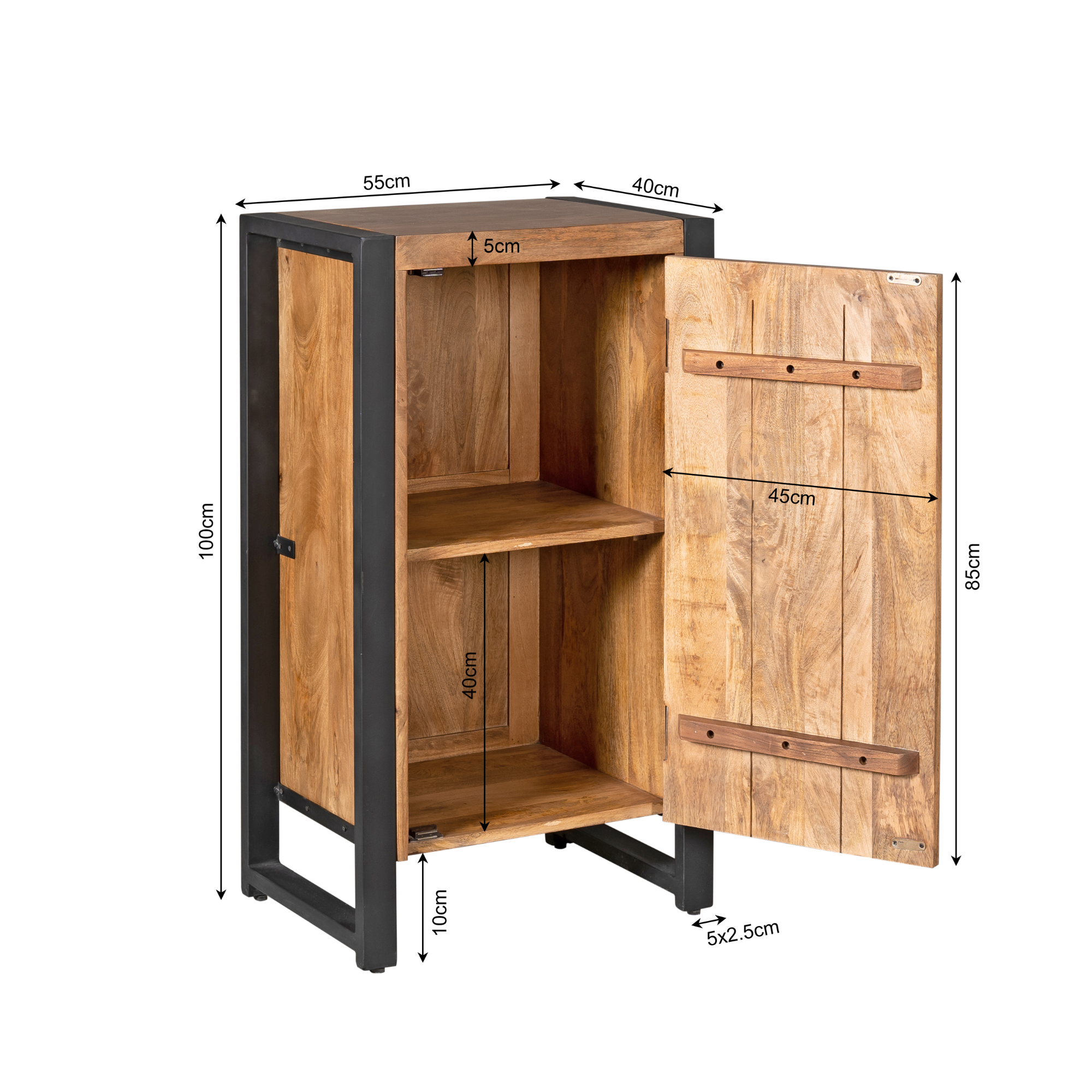 Boaz Kleiderschrank | 1 Tür