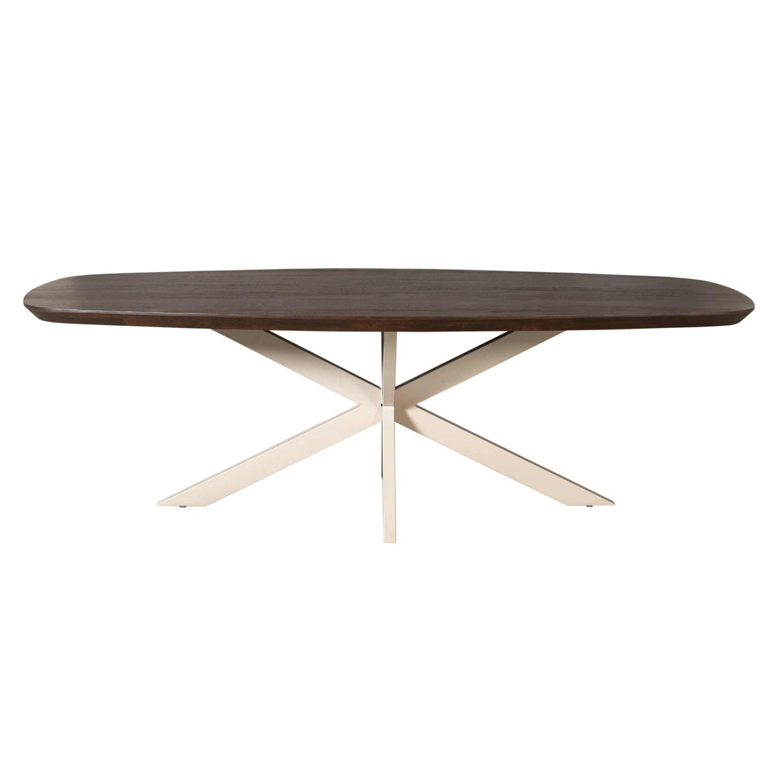 Eettafel Madison Brown | 200 cm | Deens Ovaal | Poot Sand