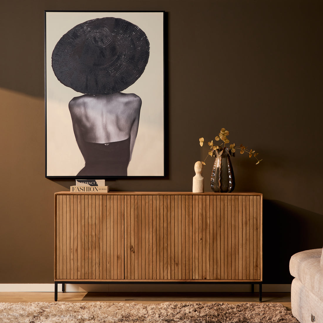 Dressoir Madison Natural | 165 cm