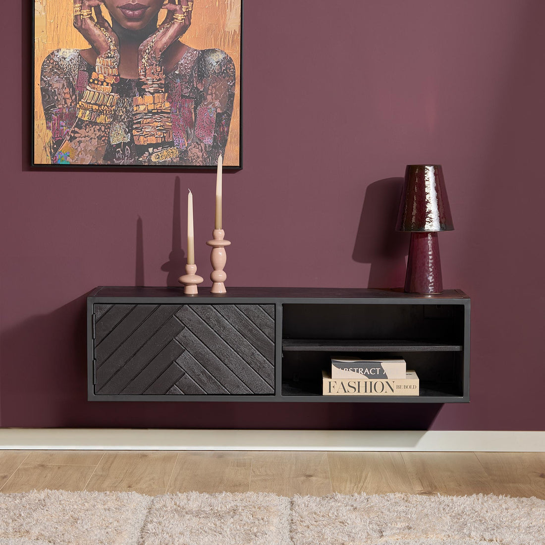 Zwevend tv meubel New York