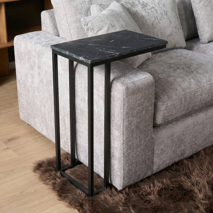 Slider Marmer | High | Zwart