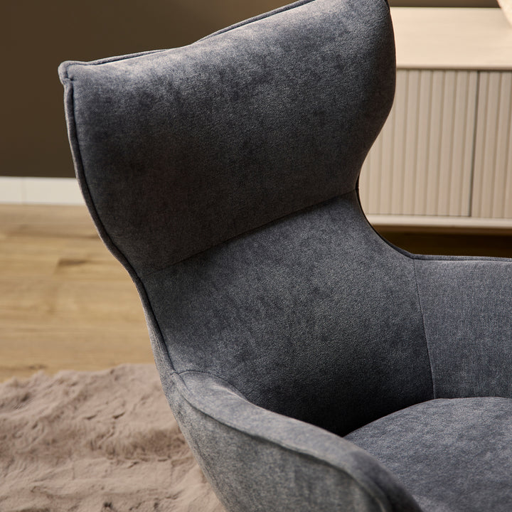Fauteuil Julia | Antraciet