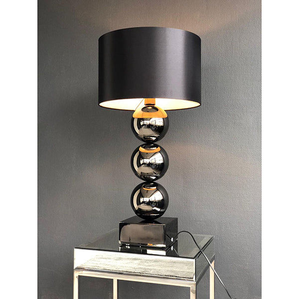 Bollamp Blokvoet Antraciet - Luxury Living