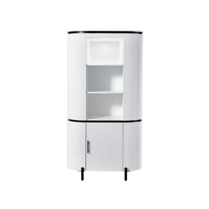 AQUA KAST WHITE/BLACK 180X50X95 WHITE CERAMIC