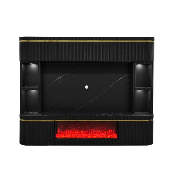 AQUA CINEWALL BLACK/GOLD CNC 280X50X220