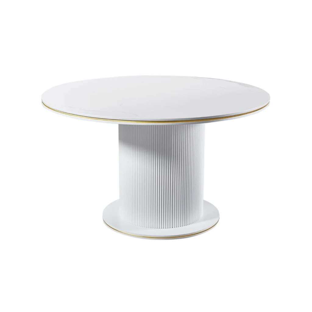AQUA EETTAFEL 130 ROND CERAMIC