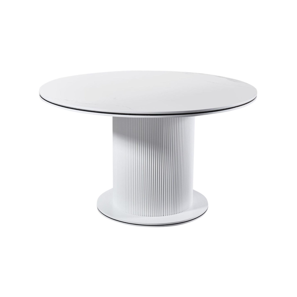 AQUA EETTAFEL 130 ROND CERAMIC