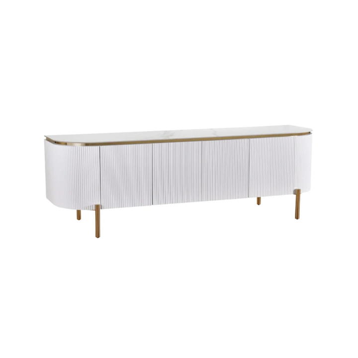AQUA TVMEUBEL GOLD 200X50X55 WHITE CERAMIC