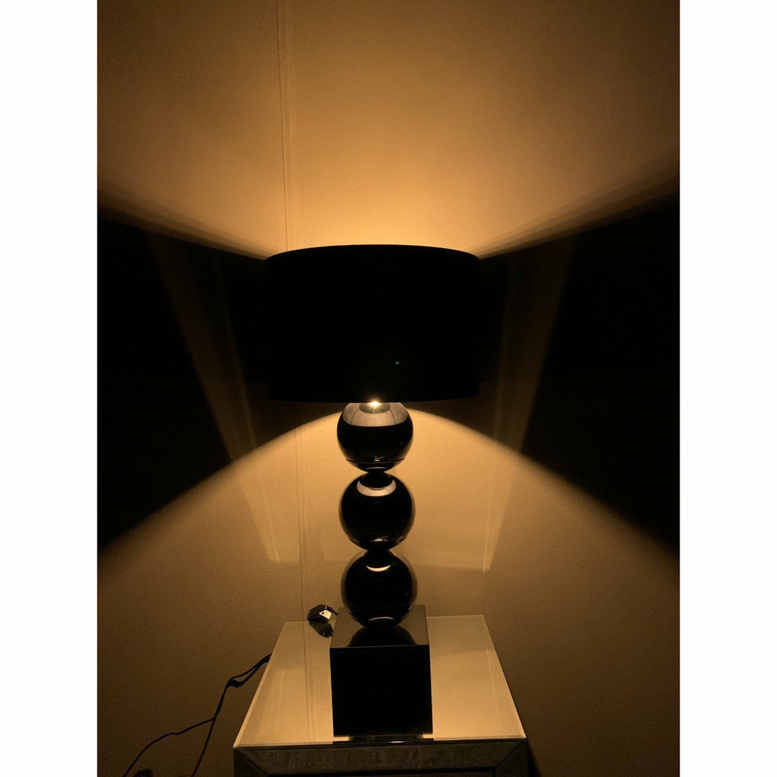 Bollamp Blokvoet Antraciet - Luxury Living