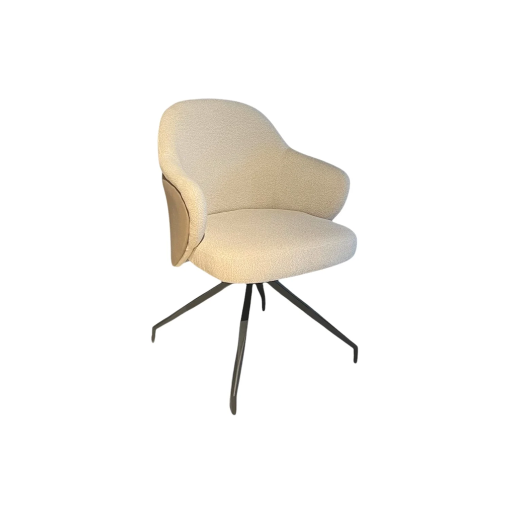 STUHL IBIZA ZB-5637 SCHWARZE BEINE TAUPE-1