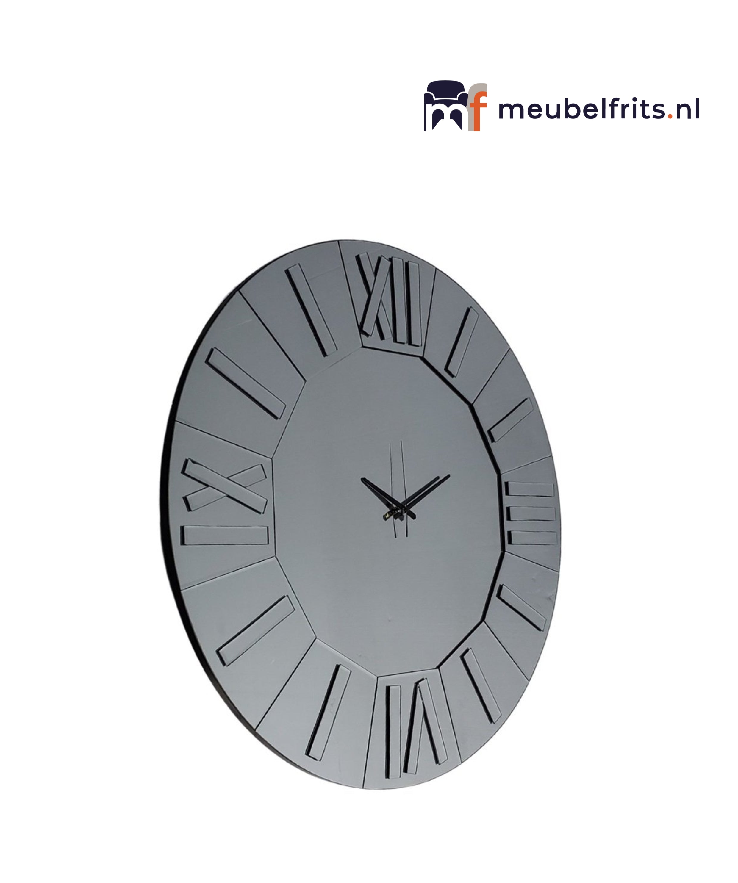 Mirror Wand Klok 100cm en 80cm