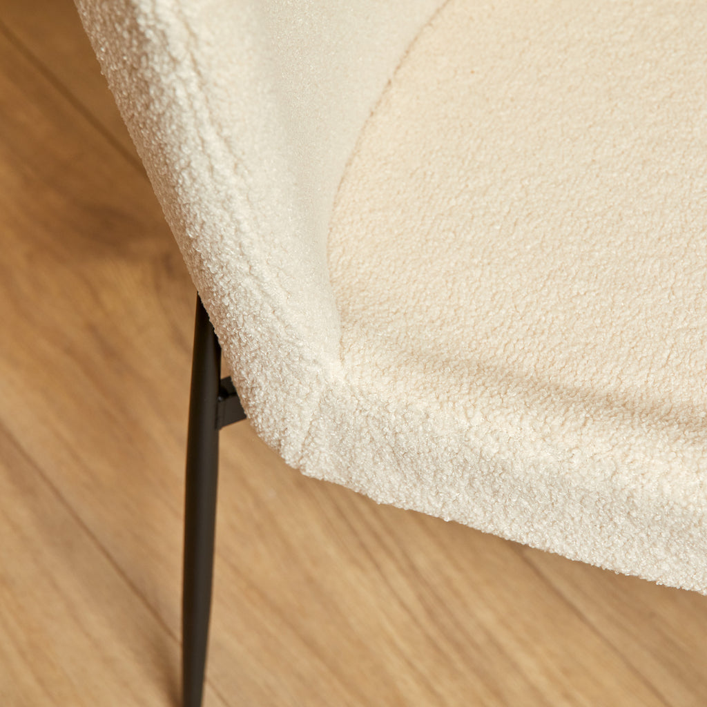 Esszimmerstuhl Tess | Cremefarben