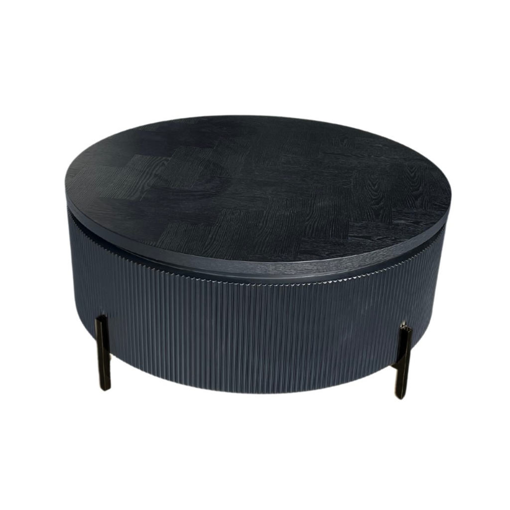 FOSTER CT BLACK VISGRAAT PLAIN 100 ROND BLACK