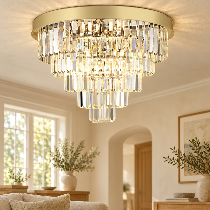 Plafondlamp Jara | GreatHome – AI-sfeerimpressie