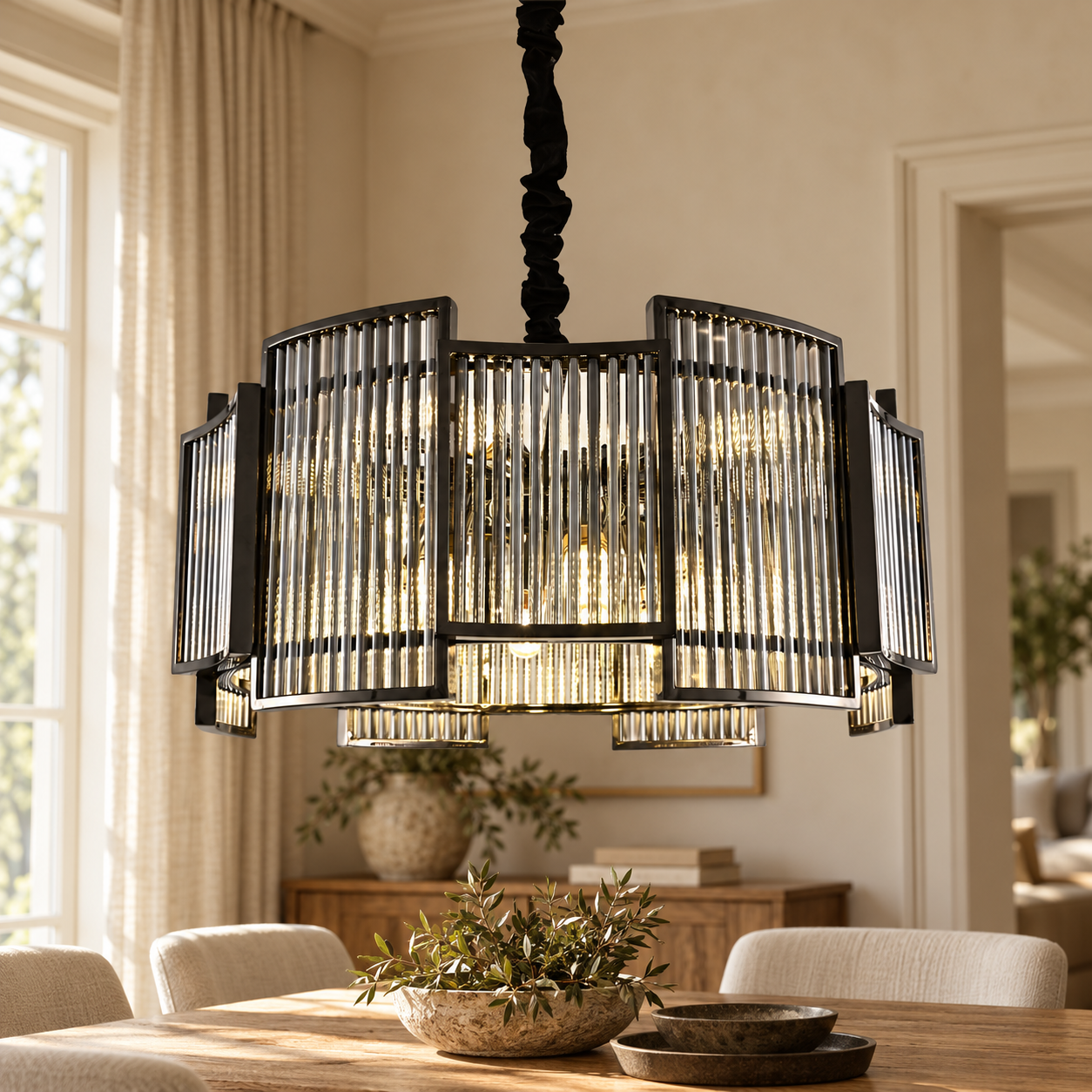 Plafondlamp Lina | GreatHome – AI-sfeerimpressie