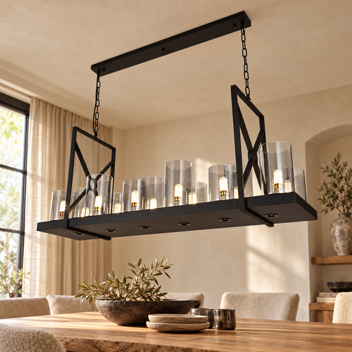 Plafondlamp Nina – AI-sfeerimpressie