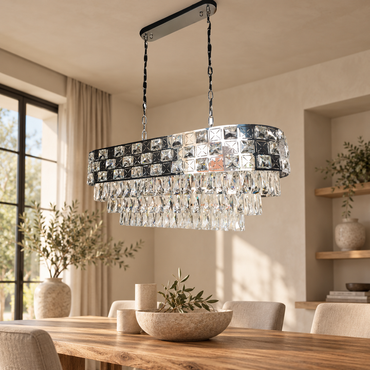 Plafondlamp Paola – AI-sfeerimpressie