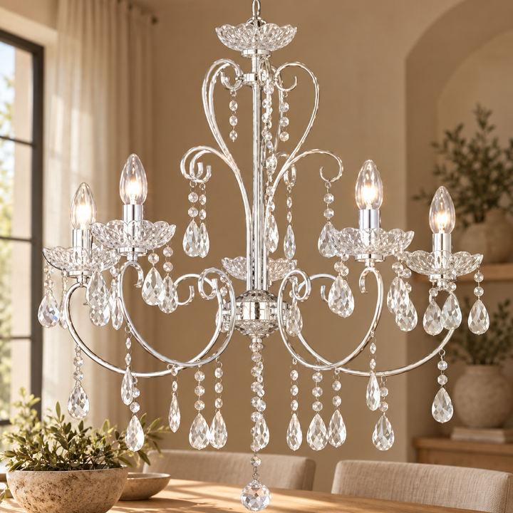 Plafondlamp Gilda – AI-sfeerimpressie