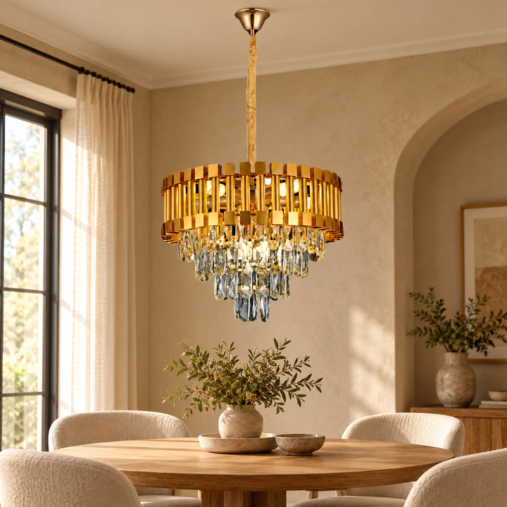 Plafondlamp Riana – AI-sfeerimpressie