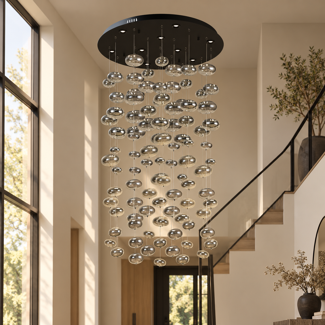 Plafondlamp Bianca – AI-sfeerimpressie