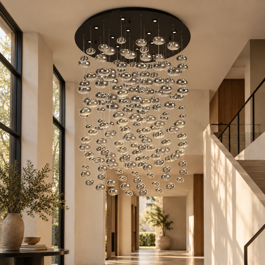 Plafondlamp Carina – AI-sfeerimpressie