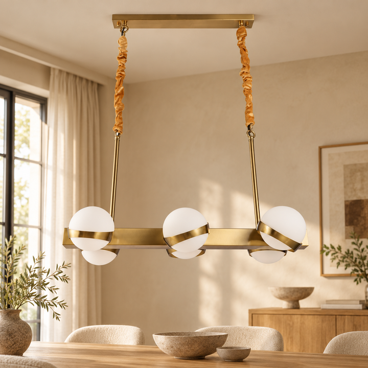 Plafondlamp Sabina | GreatHome – AI-sfeerimpressie